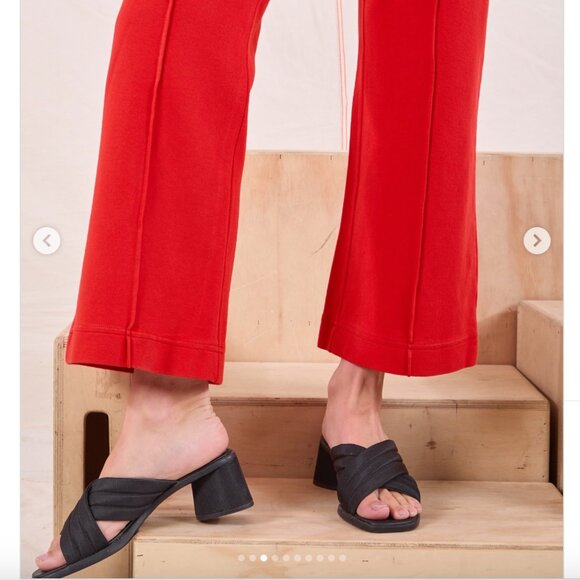 Big Bud Press Red Western Easy Pant Sweat Pants Unisex XS - Picture 2 of 6